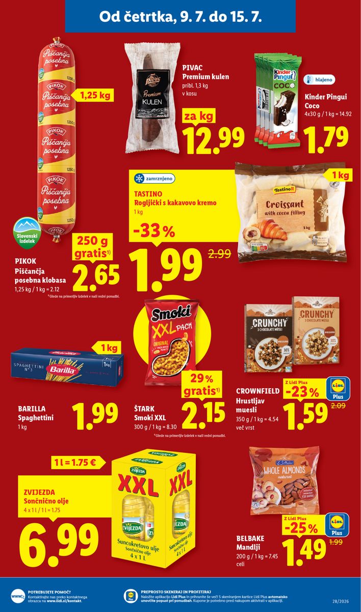 Lidl catalog page 7 — 2026-07-09 to 2026-07-15