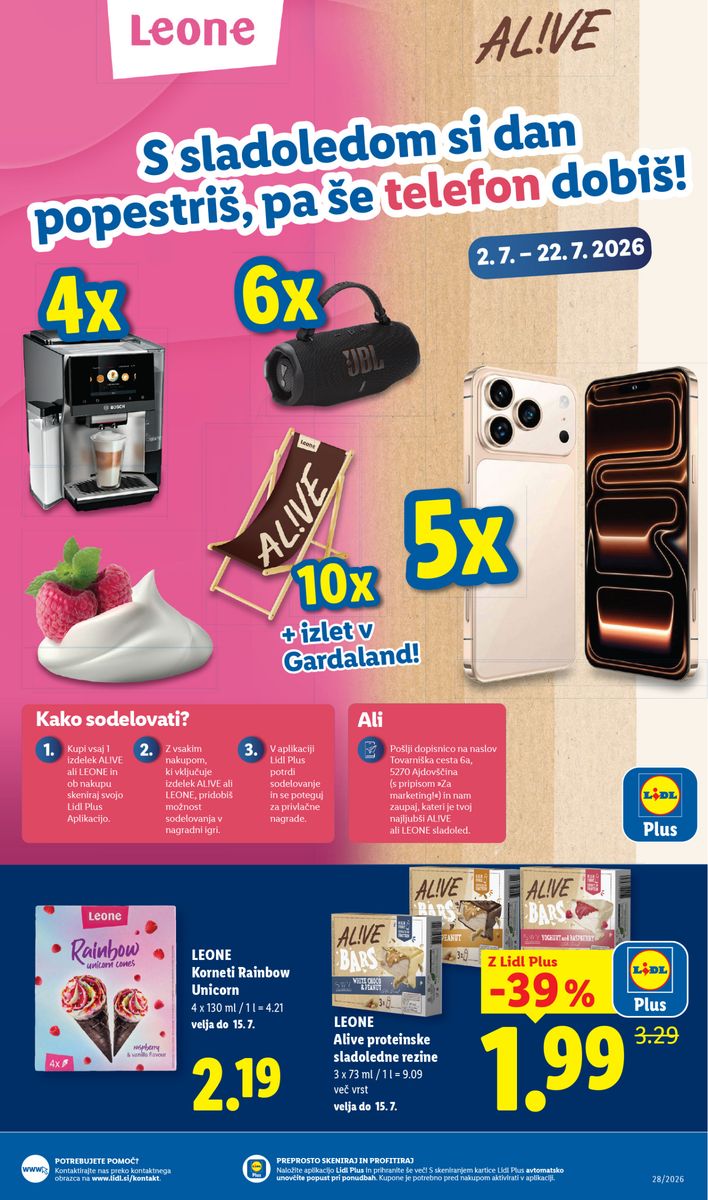 Lidl catalog page 15 — 2026-07-09 to 2026-07-15