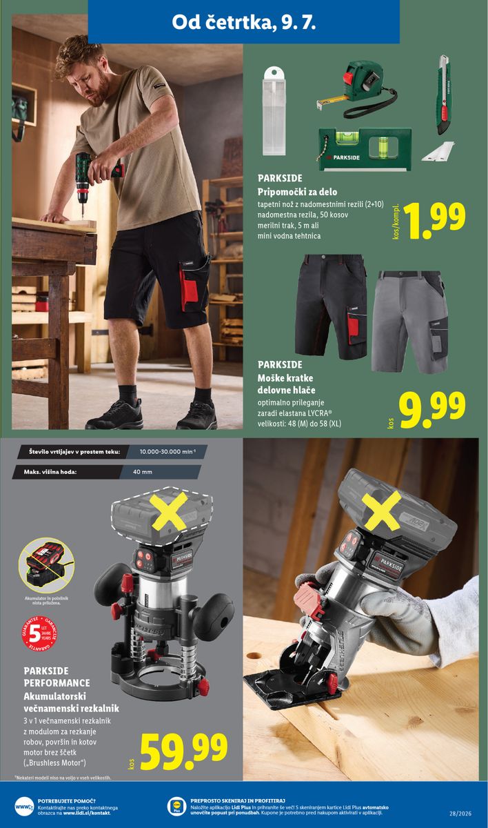 Lidl catalog page 31 — 2026-07-09 to 2026-07-15