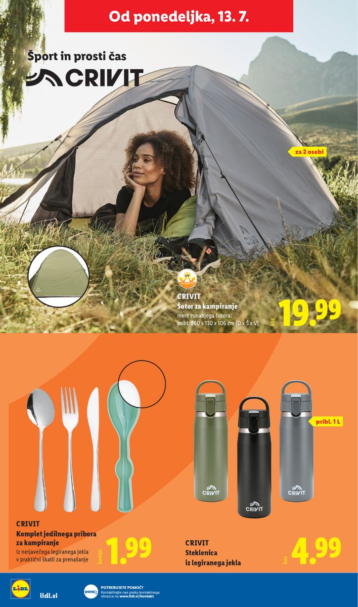 Lidl catalog page 58 — 2026-07-09 to 2026-07-15