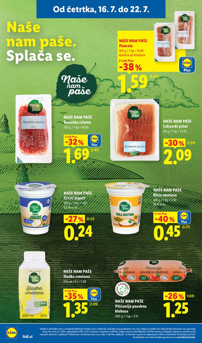 Lidl catalog page 6 — 2026-07-16 to 2026-07-22