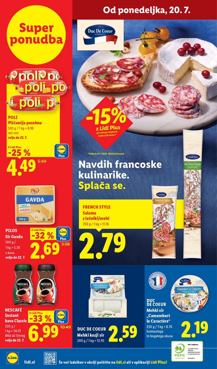Lidl catalog page 70 — 2026-07-16 to 2026-07-22
