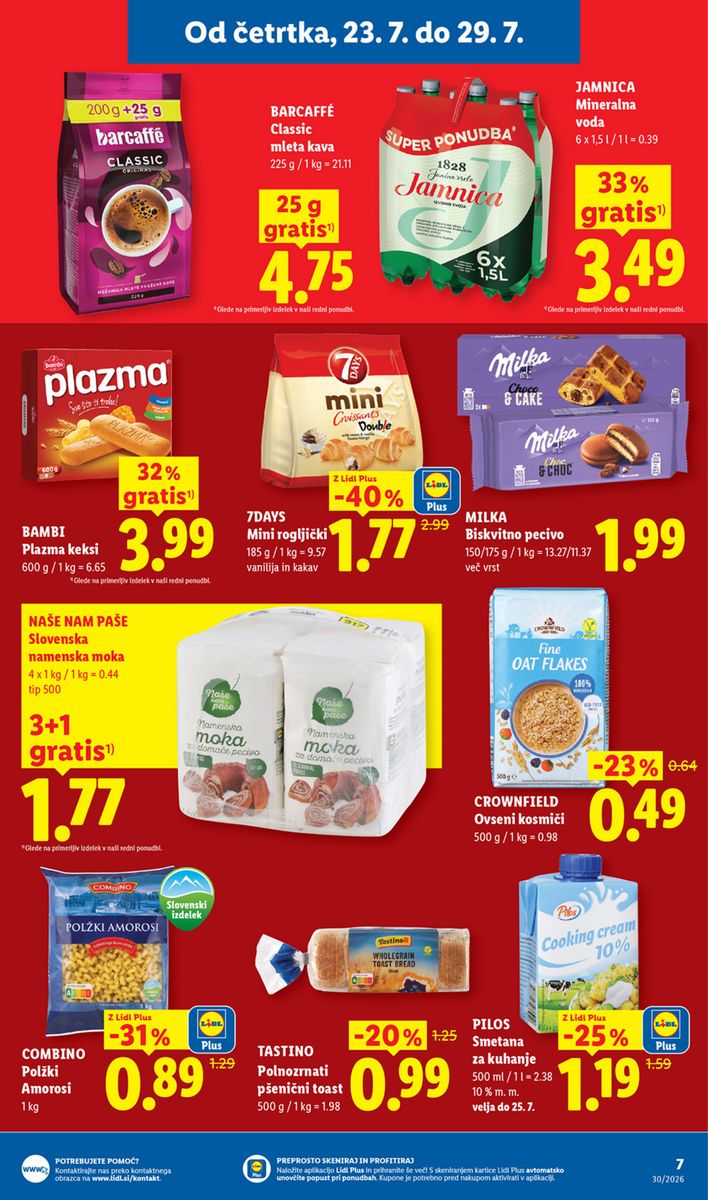 Lidl catalog page 7 — 2026-07-23 to 2026-07-29
