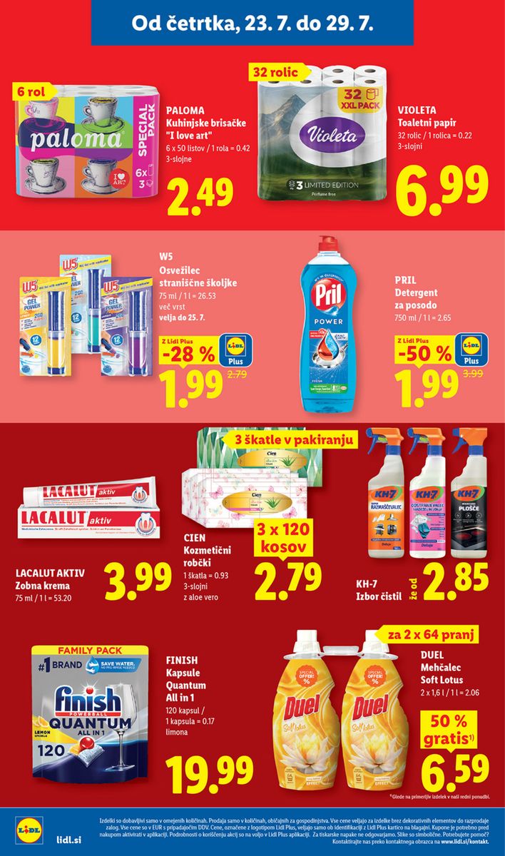 Lidl catalog page 28 — 2026-07-23 to 2026-07-29