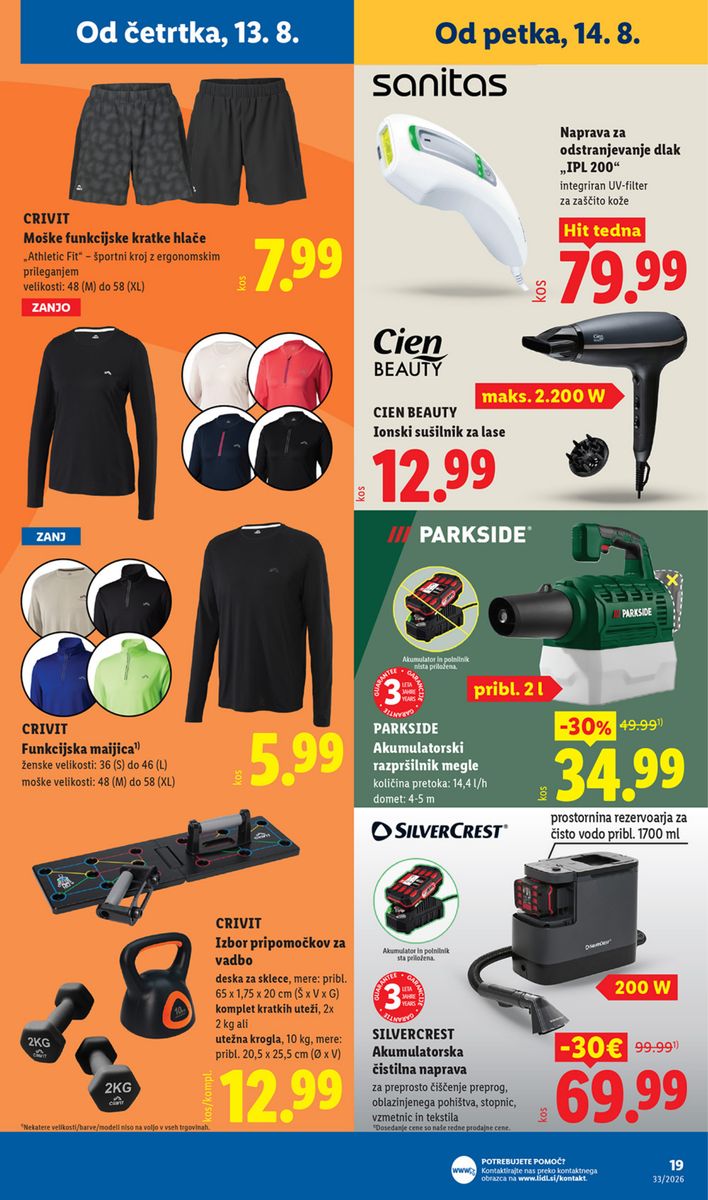 Lidl catalog page 31 — 2026-08-13 to 2026-08-19