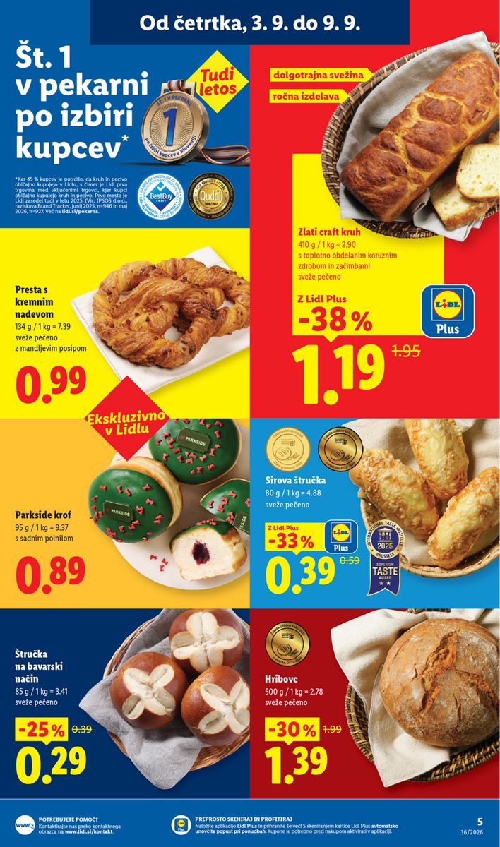 Lidl catalog page 5 — 2026-09-03 to 2026-09-09