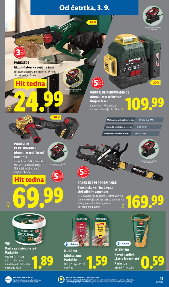 Lidl catalog page 25 — 2026-09-03 to 2026-09-09