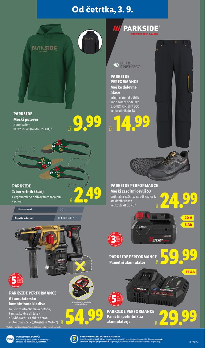 Lidl catalog page 27 — 2026-09-03 to 2026-09-09