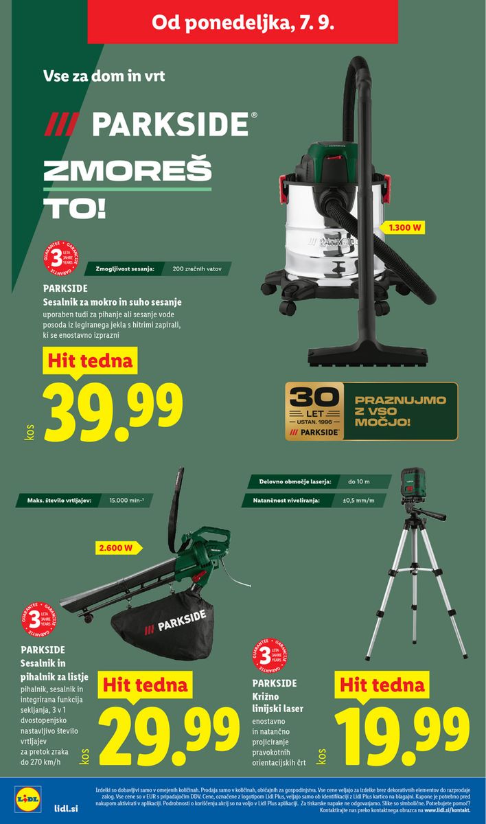 Lidl catalog page 50 — 2026-09-03 to 2026-09-09