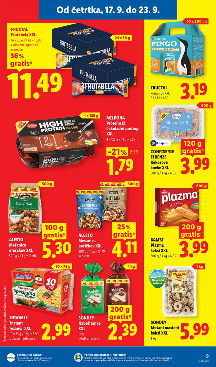 Lidl catalog page 9 — 2026-09-17 to 2026-09-23