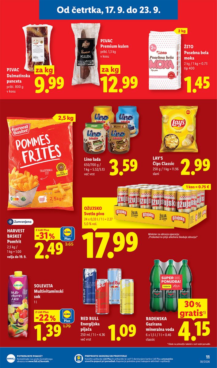 Lidl catalog page 11 — 2026-09-17 to 2026-09-23