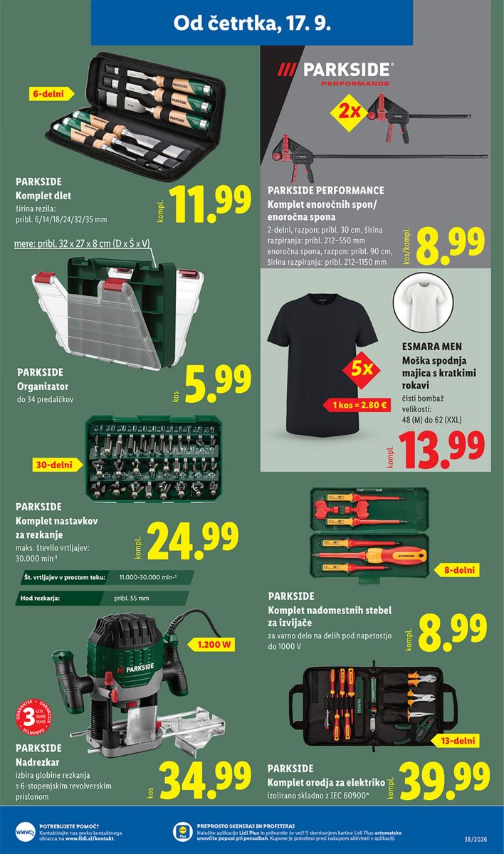 Lidl catalog page 27 — 2026-09-17 to 2026-09-23