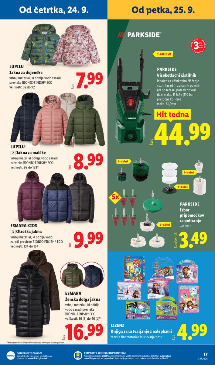 Lidl catalog page 31 — 2026-09-24 to 2026-09-30