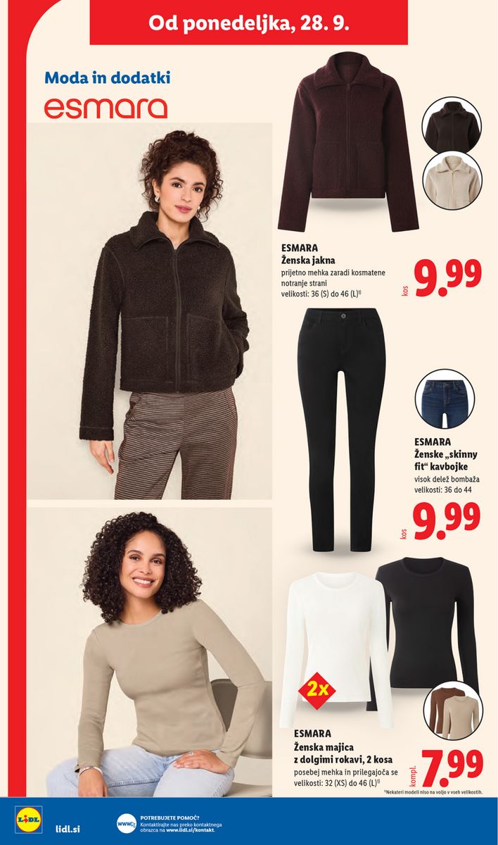 Lidl catalog page 58 — 2026-09-24 to 2026-09-30