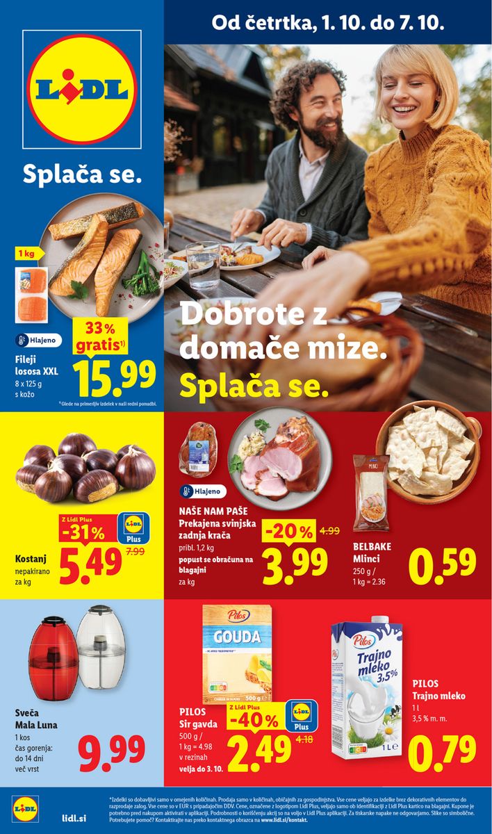 Lidl catalog page 1 — 2026-10-01 to 2026-10-07