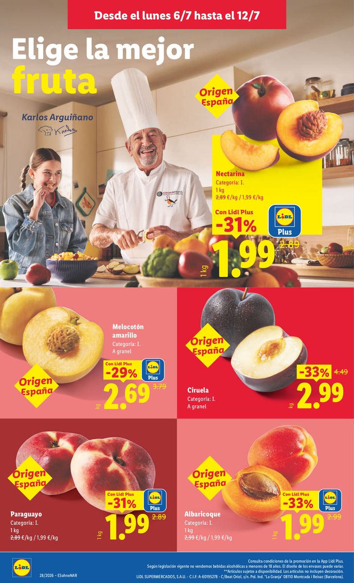 Lidl catalog page 6 — 2026-07-06 to 2026-07-12
