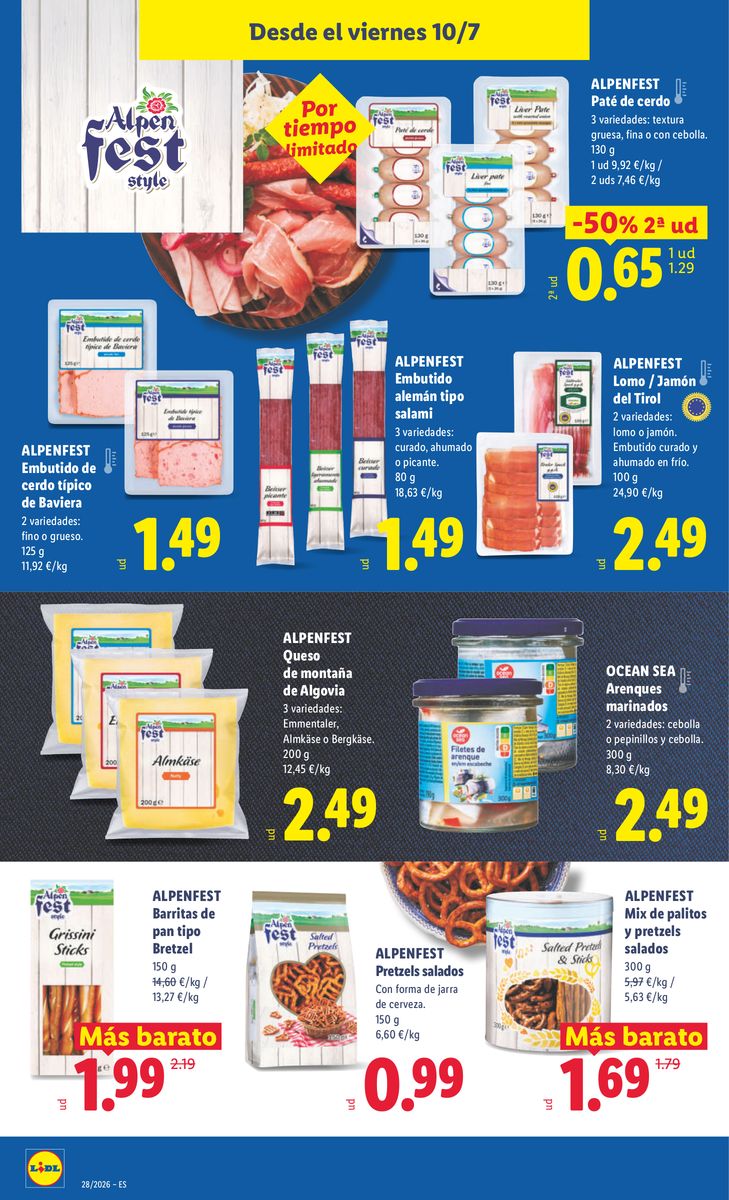 Lidl catalog page 50 — 2026-07-06 to 2026-07-12