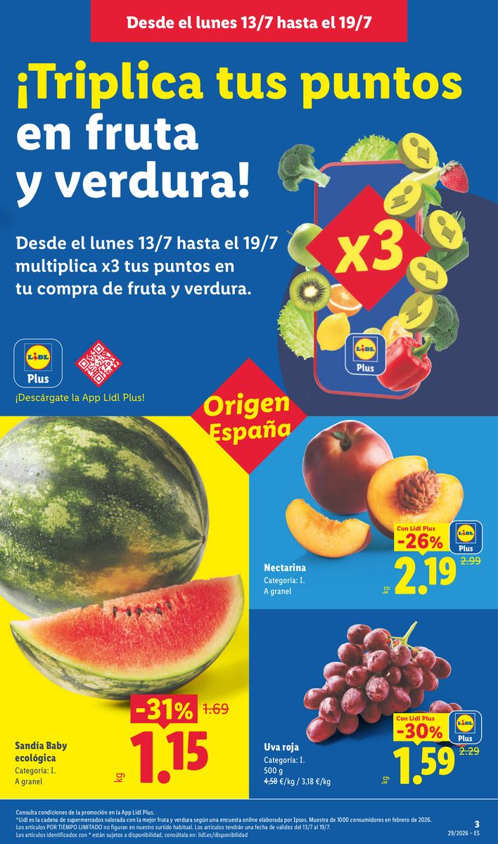 Lidl catalog page 3 — 2026-07-13 to 2026-07-19