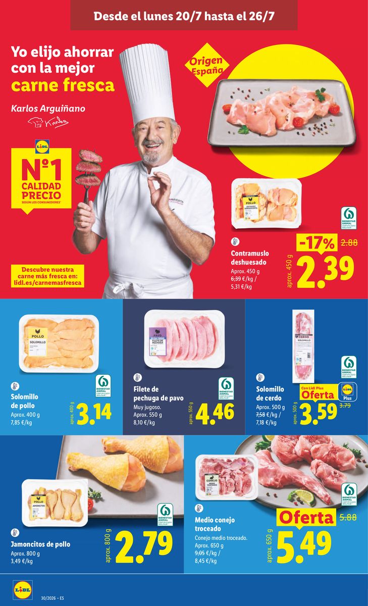 Lidl catalog page 6 — 2026-07-20 to 2026-07-26