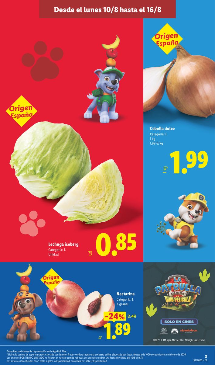 Lidl catalog page 3 — 2026-08-10 to 2026-08-16