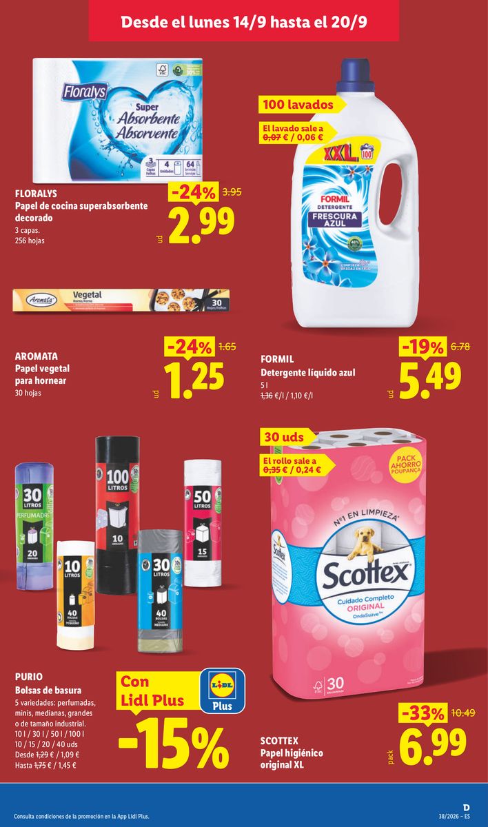 Lidl catalog page 23 — 2026-09-14 to 2026-09-20