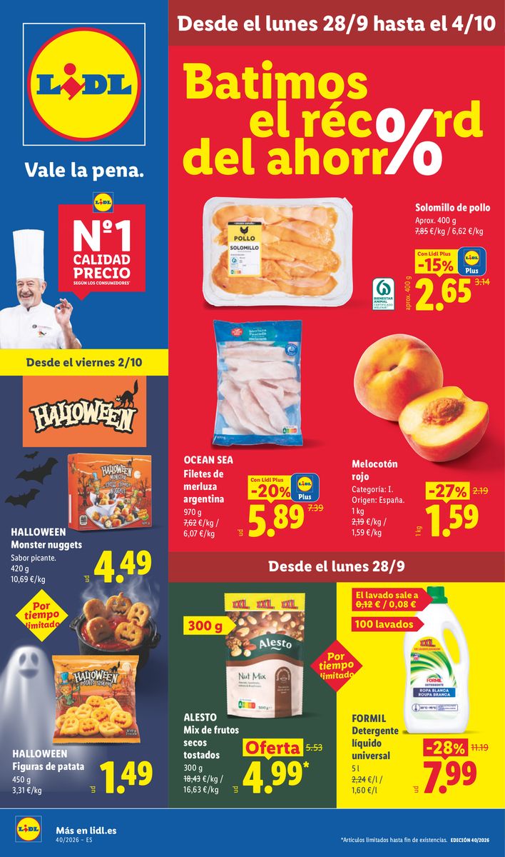 Lidl catalog cover