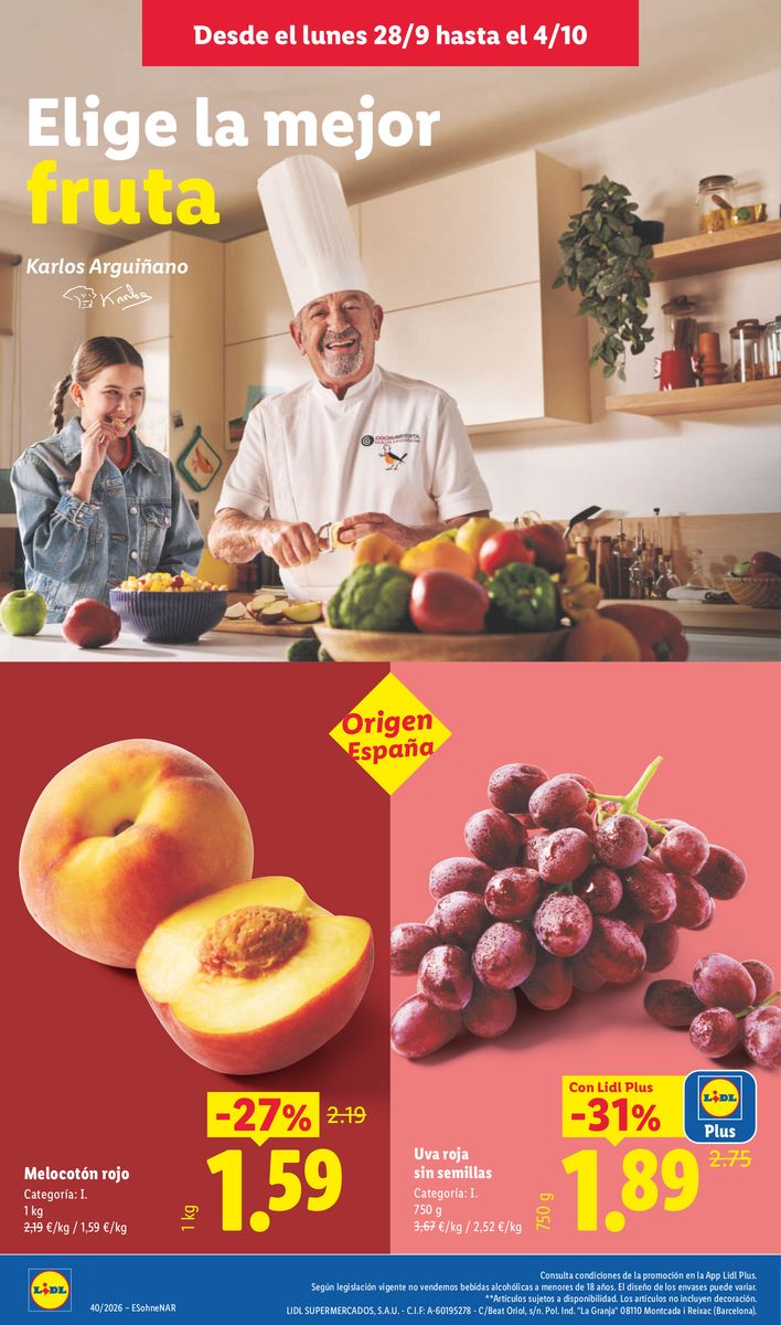 Lidl catalog page 2 — 2026-09-28 to 2026-10-04