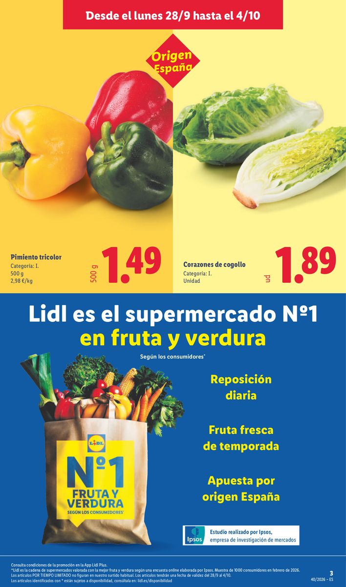 Lidl catalog page 3 — 2026-09-28 to 2026-10-04