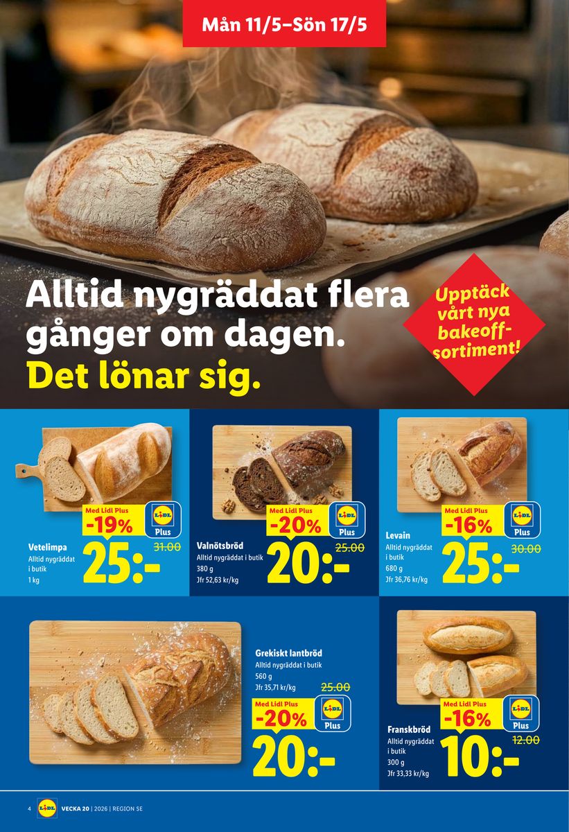 Lidl catalog page 4 — 2026-05-11 to 2026-05-17