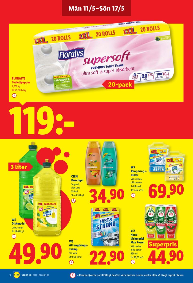Lidl catalog page 12 — 2026-05-11 to 2026-05-17