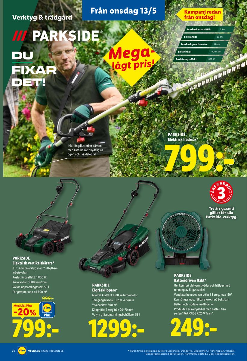 Lidl catalog page 22 — 2026-05-11 to 2026-05-17