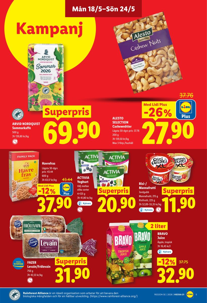 Lidl catalog page 5 — 2026-05-18 to 2026-05-24