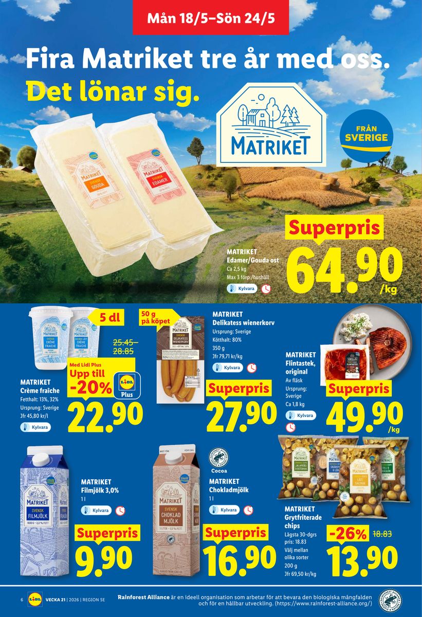 Lidl catalog page 6 — 2026-05-18 to 2026-05-24