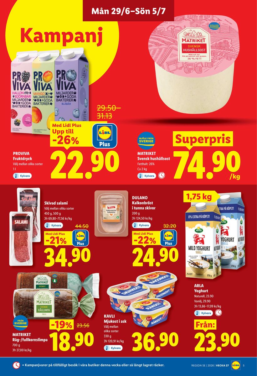 Lidl catalog page 5 — 2026-06-29 to 2026-07-05
