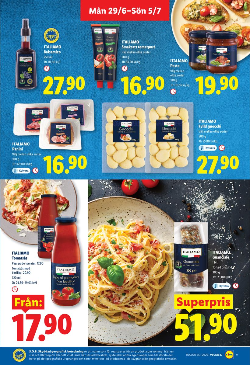 Lidl catalog page 9 — 2026-06-29 to 2026-07-05