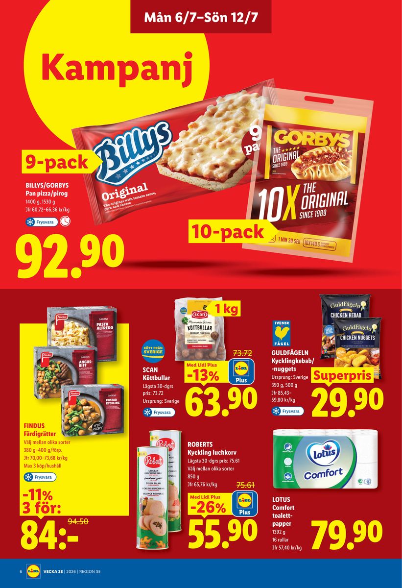 Lidl catalog page 6 — 2026-07-06 to 2026-07-12