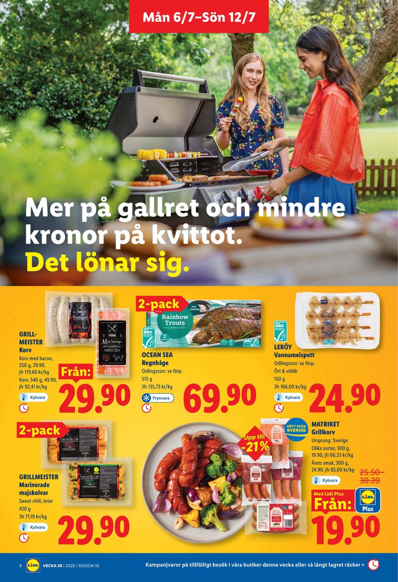 Lidl catalog page 8 — 2026-07-06 to 2026-07-12