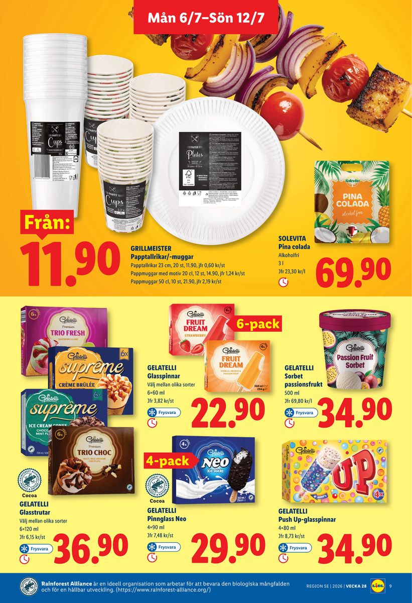 Lidl catalog page 9 — 2026-07-06 to 2026-07-12
