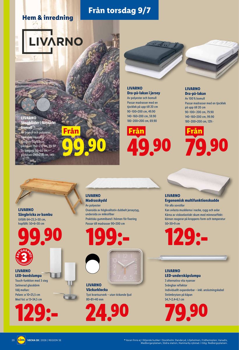Lidl catalog page 26 — 2026-07-06 to 2026-07-12