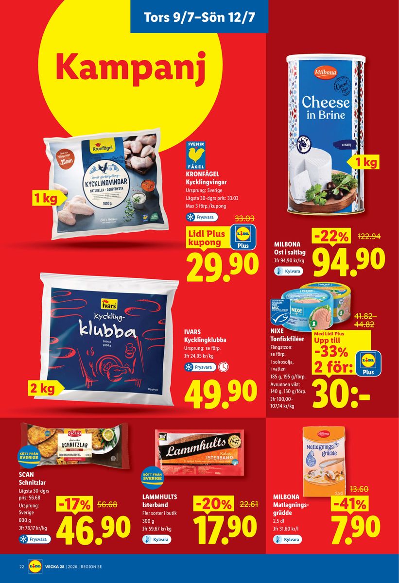 Lidl catalog page 28 — 2026-07-06 to 2026-07-12