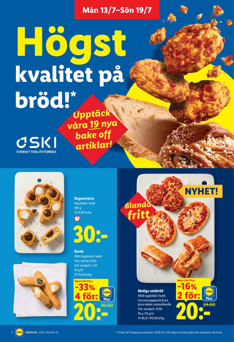 Lidl catalog page 4 — 2026-07-13 to 2026-07-19