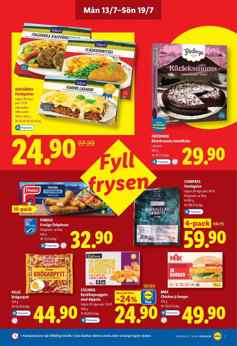 Lidl catalog page 7 — 2026-07-13 to 2026-07-19