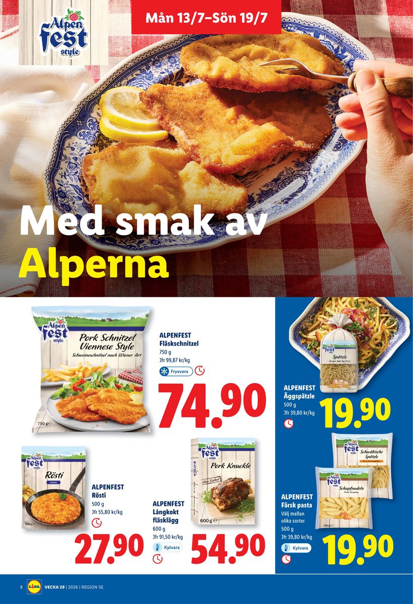 Lidl catalog page 8 — 2026-07-13 to 2026-07-19
