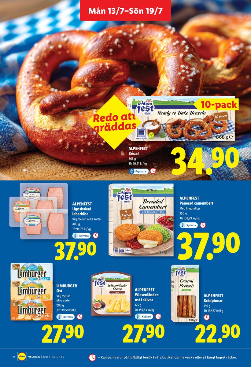 Lidl catalog page 10 — 2026-07-13 to 2026-07-19