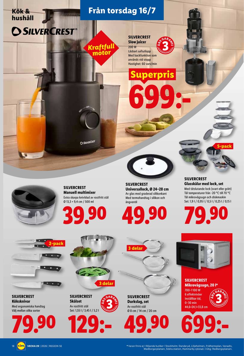 Lidl catalog page 23 — 2026-07-13 to 2026-07-19