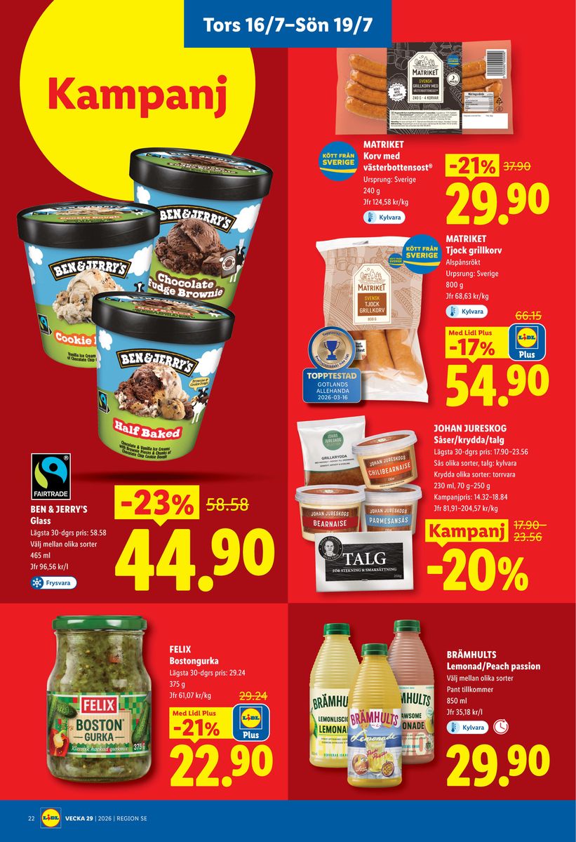 Lidl catalog page 29 — 2026-07-13 to 2026-07-19