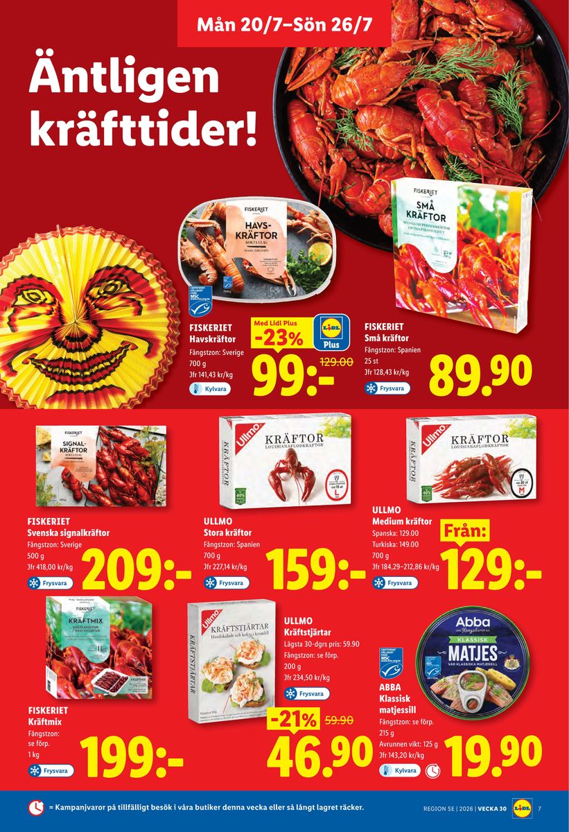 Lidl catalog page 7 — 2026-07-20 to 2026-07-26
