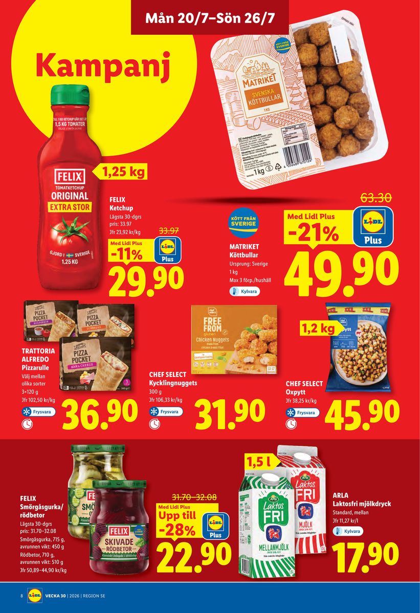 Lidl catalog page 8 — 2026-07-20 to 2026-07-26