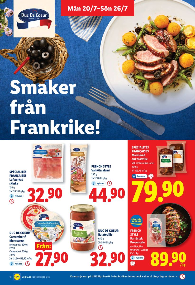 Lidl catalog page 10 — 2026-07-20 to 2026-07-26
