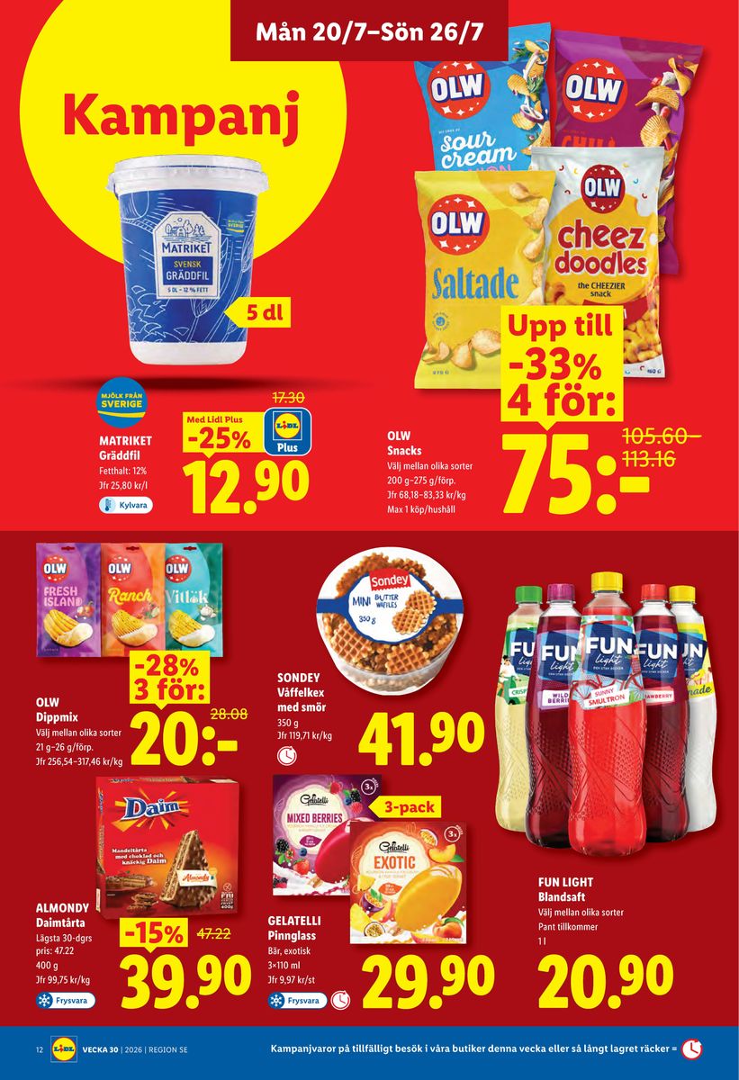 Lidl catalog page 14 — 2026-07-20 to 2026-07-26